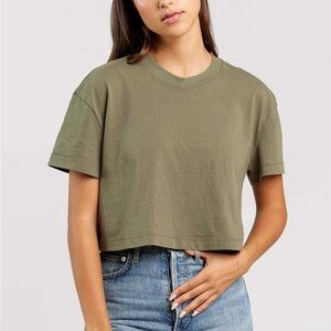 SO Olive Women's Crop Top